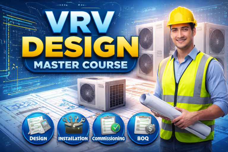 VRF/ VRV System Design ~ Master Course